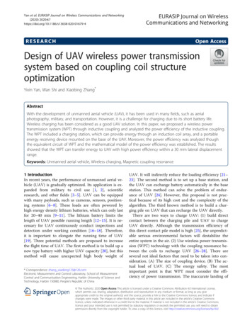 Design Of UAV Wireless Power Transmission System Based On Coupling Coil .