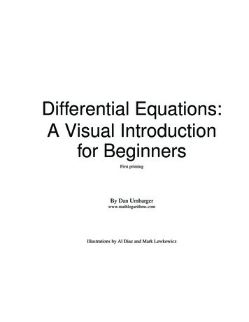 Differential Equations: A Visual Introduction For Beginners