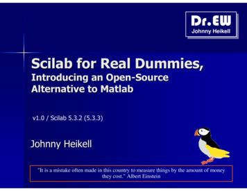 Scilab For Real Dummies - Heikell