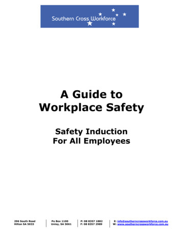 A Guide To Workplace Safety - Southern Cross Workforce