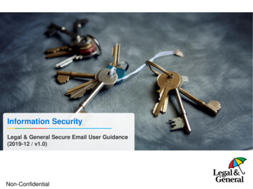 Legal & General Secure Email Guide