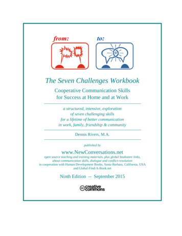 The Seven Challenges Workbook - Communication Skills 