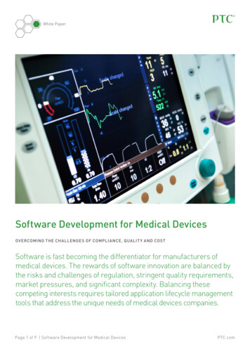 Software Development For Medical Devices