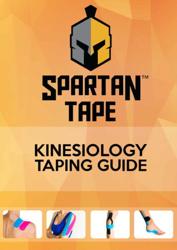 KINESIOLOGY TAPING GUIDE - Spartan Tape