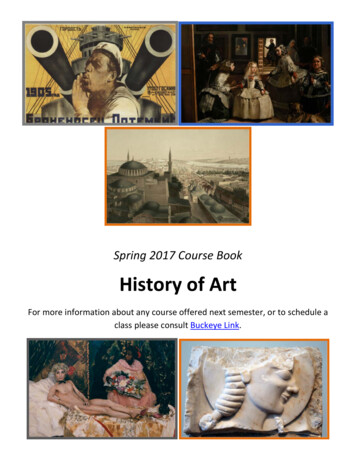 Spring 2017 Course Book History Of Art
