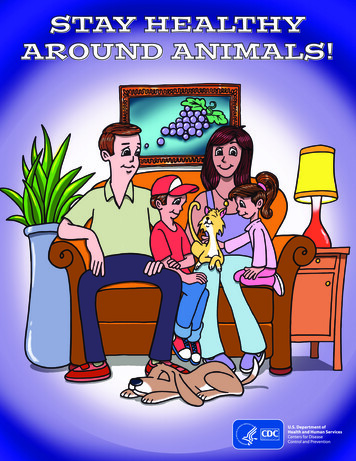 Stay Healthy Around Animals! Coloring Book