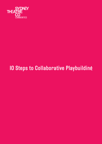 10 Steps To Collaborative Playbuilding