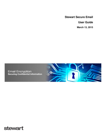 Stewart Secure Email User Guide