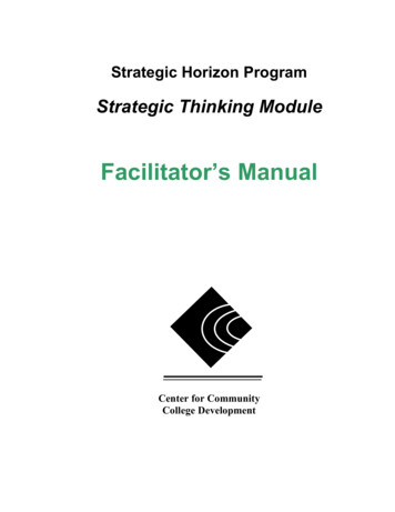 Strategic Thinking Module - MVCC