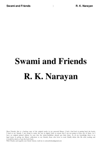Swami And Friends R. K. Narayan