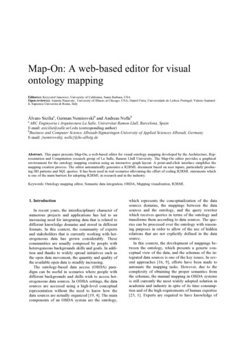 Map-On: A Web-based Editor For Visual Ontology Mapping