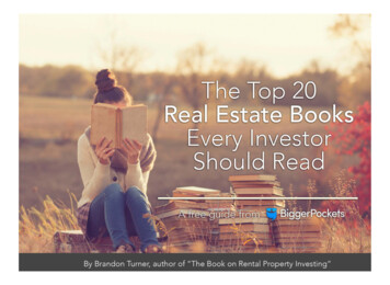The Best Real Estate Books Ever - Real Estate Investing .