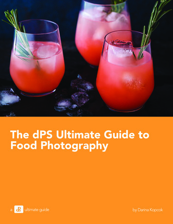 The DPS Ultimate Guide To Food Photography