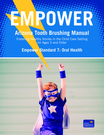 Arizona Tooth Brushing Manual - Arizona Department Of .