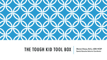 The Tough Kid Tool Box - Safefamilyresources.weebly 