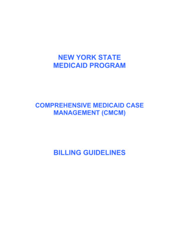 NEW YORK STATE MEDICAID PROGRAM - EMedNY 