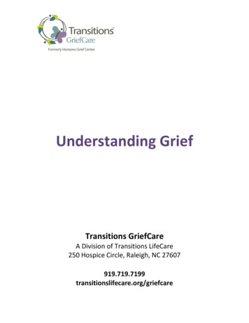 Understanding Grief - Transitions LifeCare