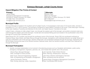 Emmaus Borough, Lehigh County Annex