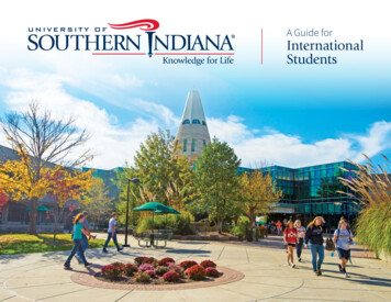 A Guide For International Students - USI