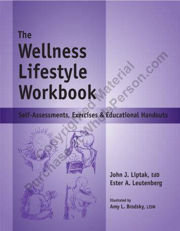 The Wellness Lifestyle Wellness Material Workbook .