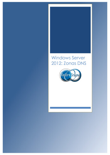 Windows Server 2012: Zonas DNS - Emagister