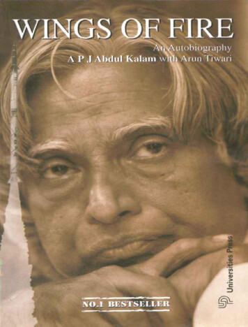 Wings Of Fire By Abdul Kalam - YCIS