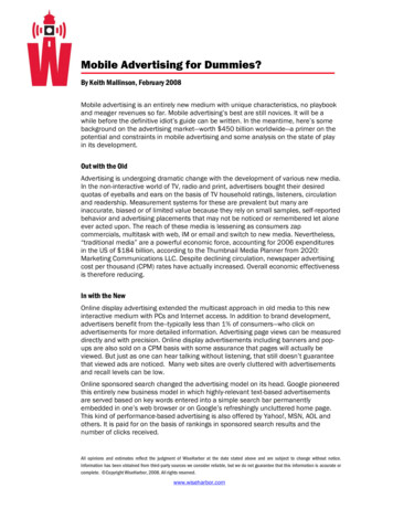 Mobile Advertising For Dummies? - WiseHarbor