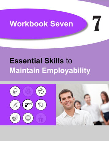 Essential Skills Maintain Employability