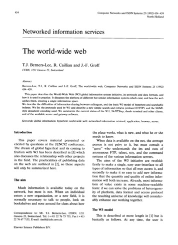 The World-wide Web