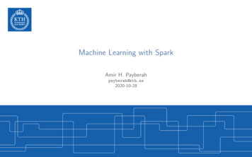 Machine Learning With Spark - GitHub Pages
