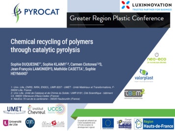 Chemical Recycling Of Polymers Through Catalytic Pyrolysis