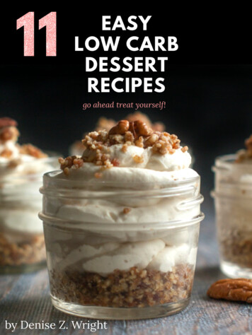 11 Keto Desserts Free Ebook - My Life Cookbook