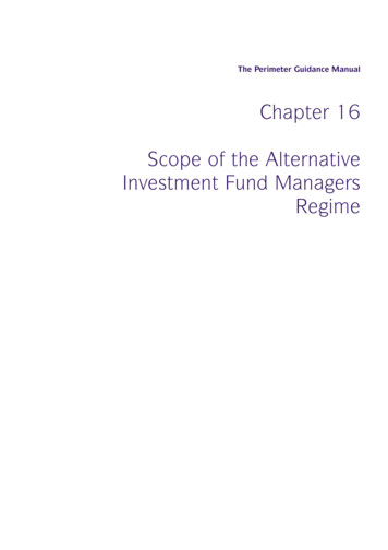 PERG 16 - FCA Handbook - Financial Services Authority