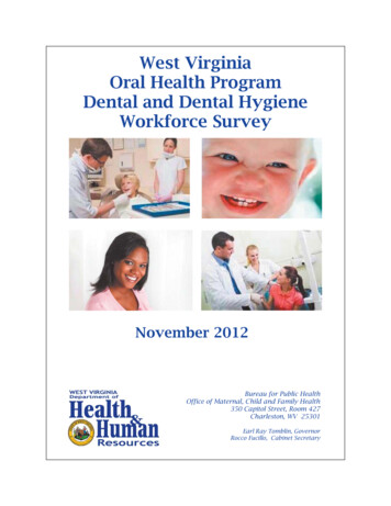 West Virginia Oral Health Program Dental And Dental .
