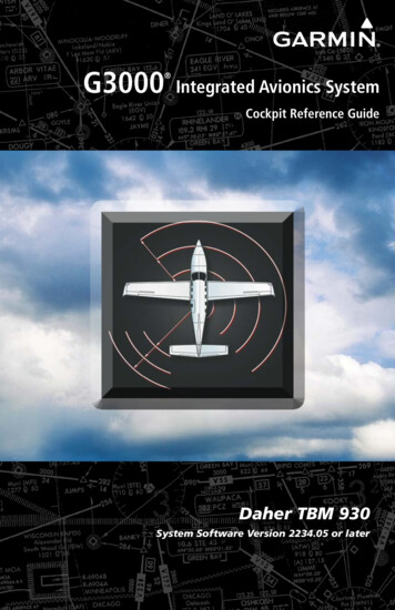 G3000 Integrated Avionics System - Garmin
