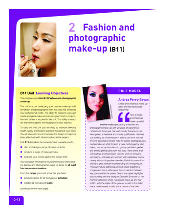 2 Fashion And Photographic Make-up (B11)