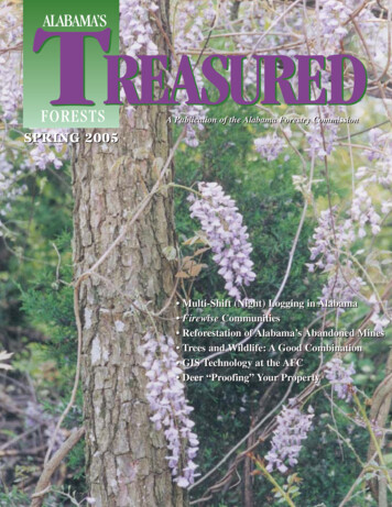 TREASURED - Alabama Forestry Commission