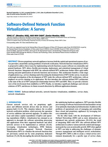 Software-Defined Network Function Virtualization: A Survey