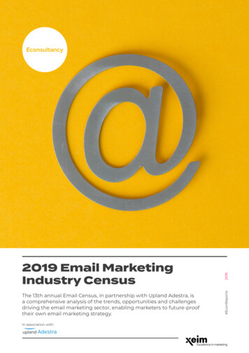 2019 Email Marketing Industry Census - Adestra
