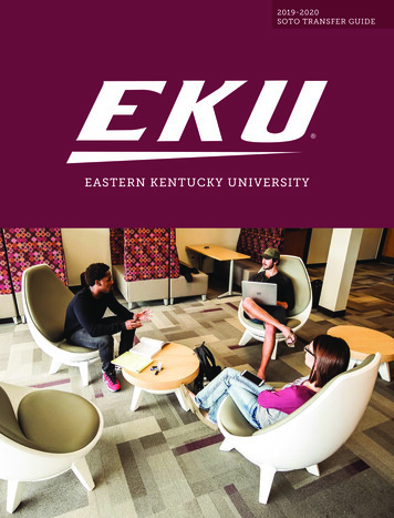 Eastern Kentucky University - Soto