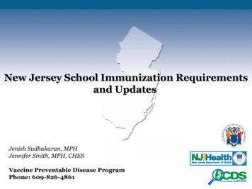 New Jersey School Immunization Requirements And Updates