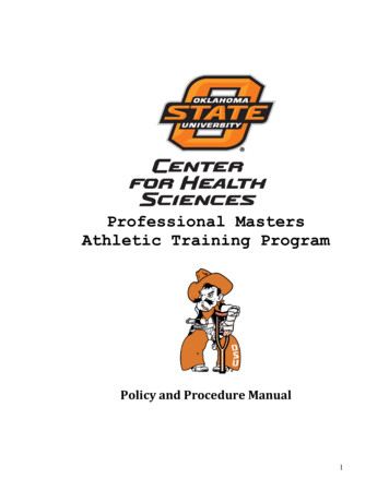 Professional Masters Athletic Training Program