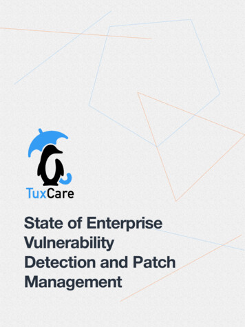 2021 Tuxcare State Of Enterprise Vulnerability Detection And Patch .