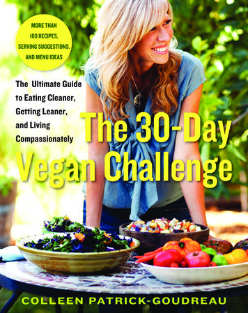 The 30-Day Vegan Challenge