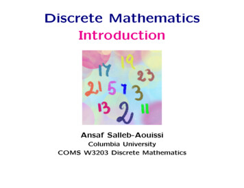 Discrete Mathematics Introduction