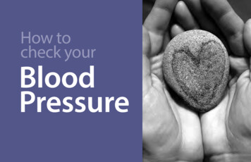 How To Check Your Blood Pressure - For Home