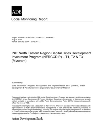 North Eastern Region Capital Cities Development Investment Program .