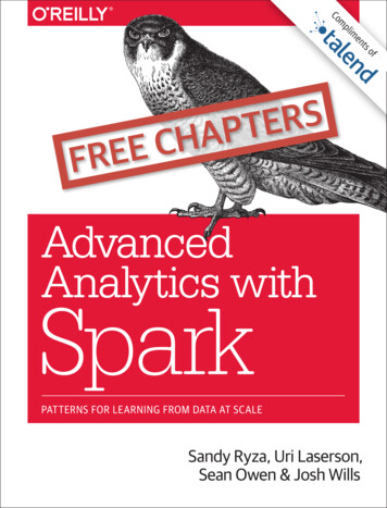 Advanced Analytics With Spark - Semantic Scholar