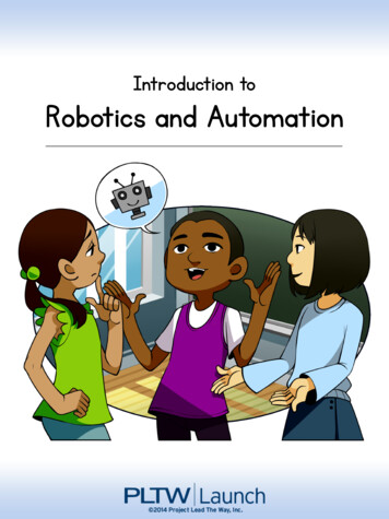 Introduction To Robotics And Automation