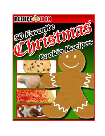 50 Favorite Christmas Cookie Recipes Free ECookbook .